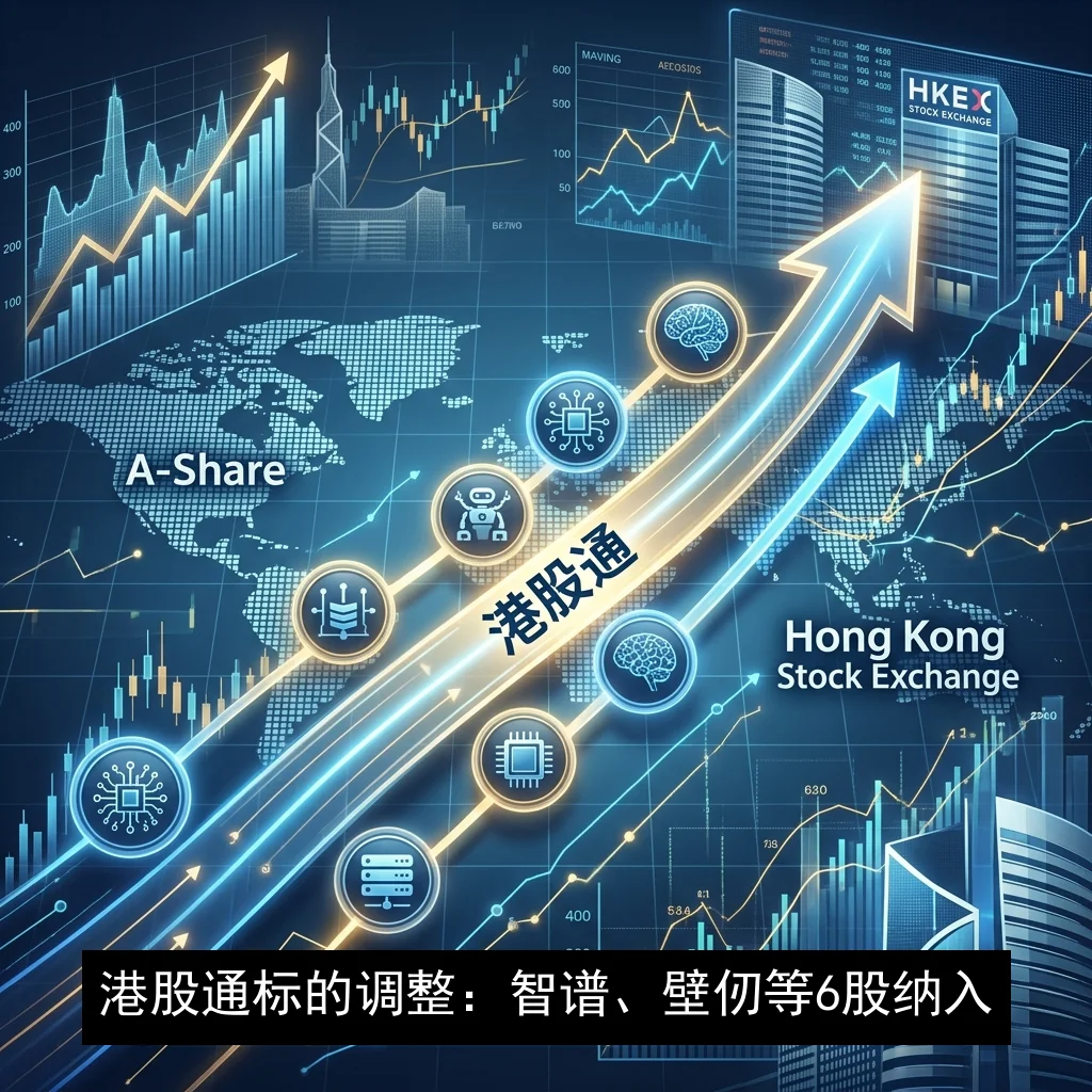港股通标的调整：智谱、壁仞等6股纳入